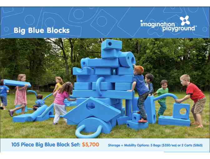 Buy a Block- Big Blue Blocks from Imagination Playground ($100 donation) - Photo 1