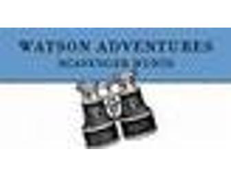 Watson Adventures public scavenger hunt - up to six people team