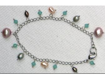 Pearl and Swarovski Crystal Bracelet
