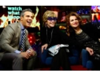 LIVE: 'WATCH WHAT HAPPENS: LIVE' WITH ANDY COHEN - 2 TICKETS