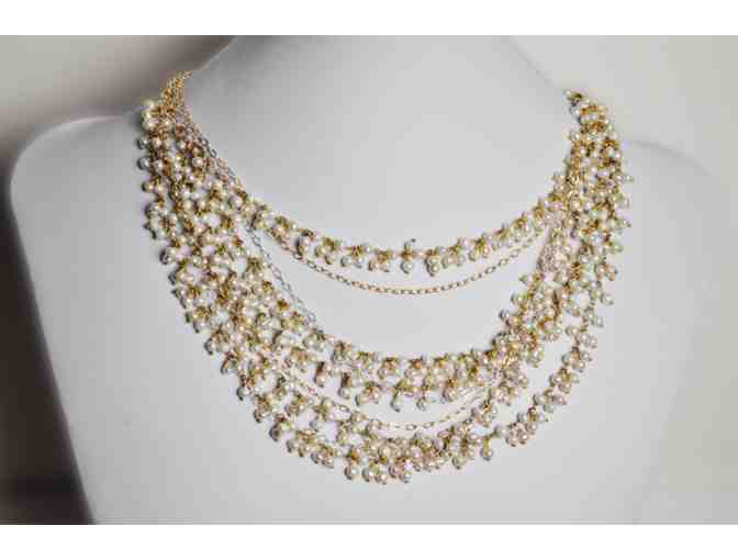 HANDMADE SEED PEARL NECKLACE (SILENT AUCTION LOT 17)