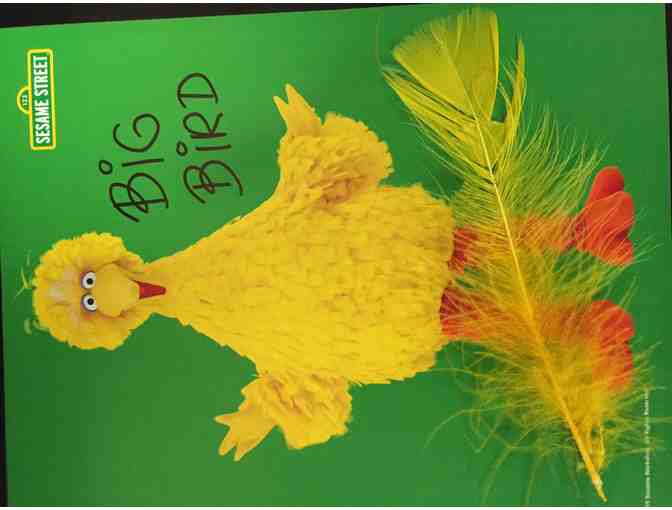 Autographed Picture of Big Bird (with Feather)