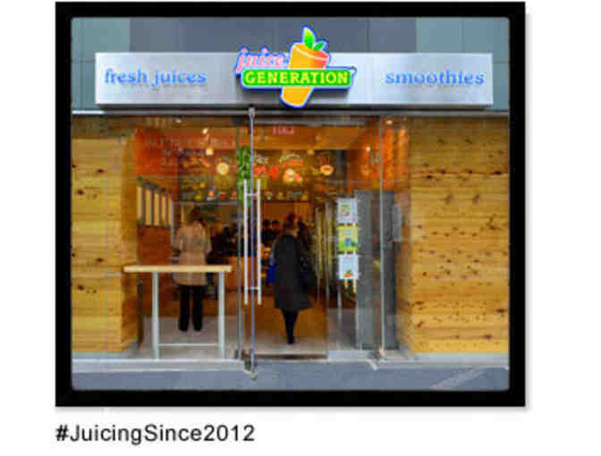 Juice Generation $100 Gift Card