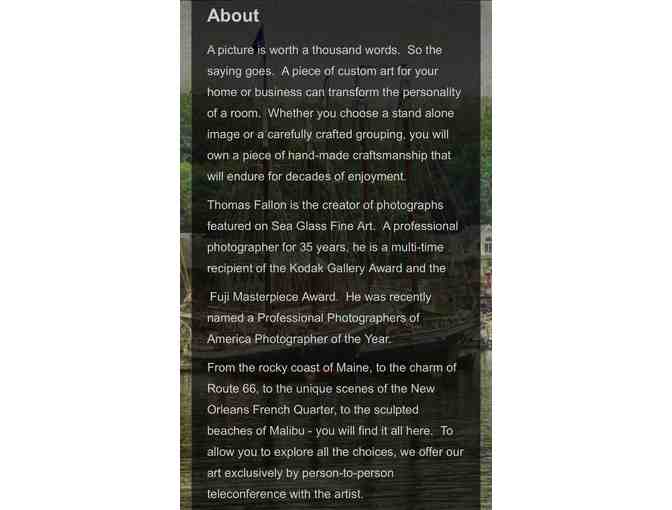 Sea Glass Fine Art Photography $495 Gift Card