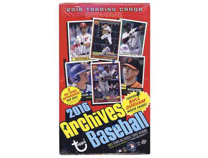 2016 Topps Archives Baseball Hobby Box
