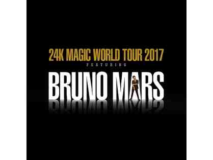 Bruno Mars at MSG 9/22/17: Two Front of House Seats