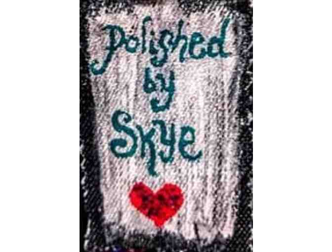 Charles David Clutch Hand Polished by Skye