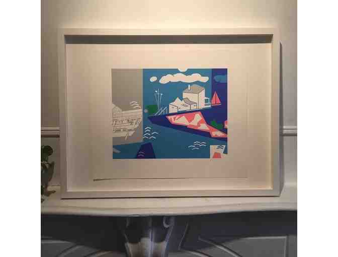 'Reflection': Framed Work by George Vranesh