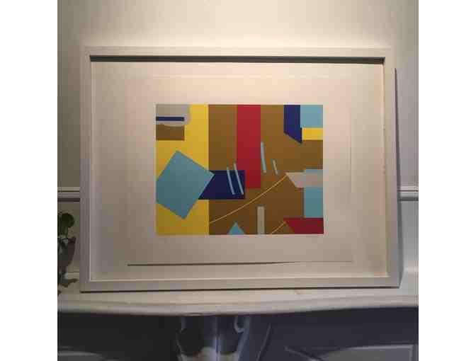 'Two Boats': Framed Work by George Vranesh