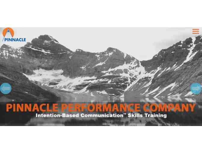 Pinnacle Performance Virtual Coaching session