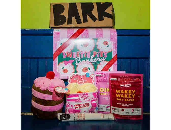 Bark Box - Monthly Subscription Box for Medium Dog - 2 Dog Treats, 2 Toy and and 1 Chew