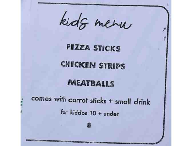 Emmy Squared Pizza Hells Kitchen: Kids Luncheon for 6 kids