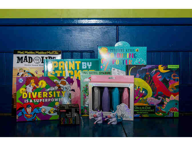 Delphinium Home - Merchandise $100 Value - Kids Books, Stickers, Toys and MORE