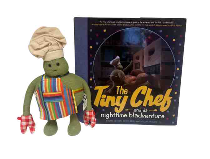 The Tiny Chef - Tiny Chef Plush with Tiny Chef's Book and 12 Sayings