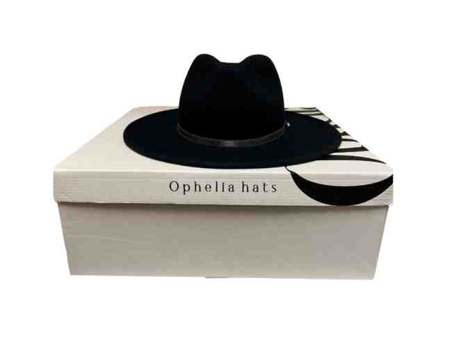 Ophelia Hats - Elegant Women's Black Sombrero