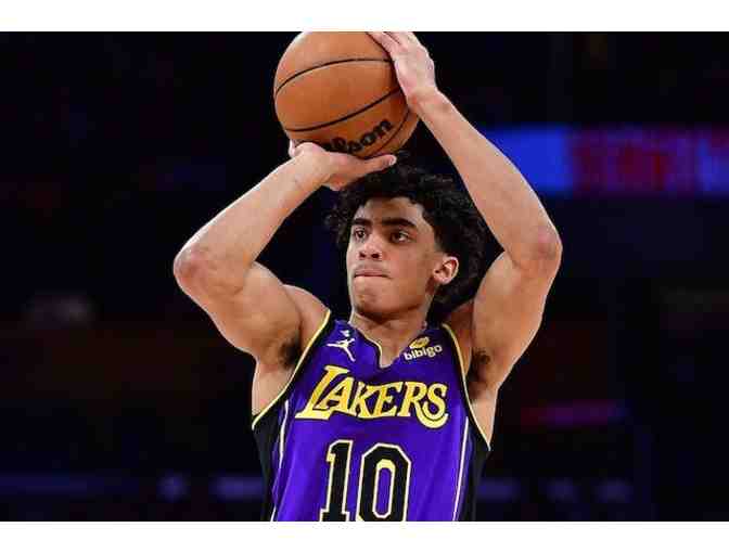 AUTOGRAPHED LAKERS JERSEY