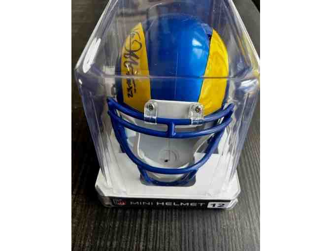 LA Rams Autographed Mini-Helmet