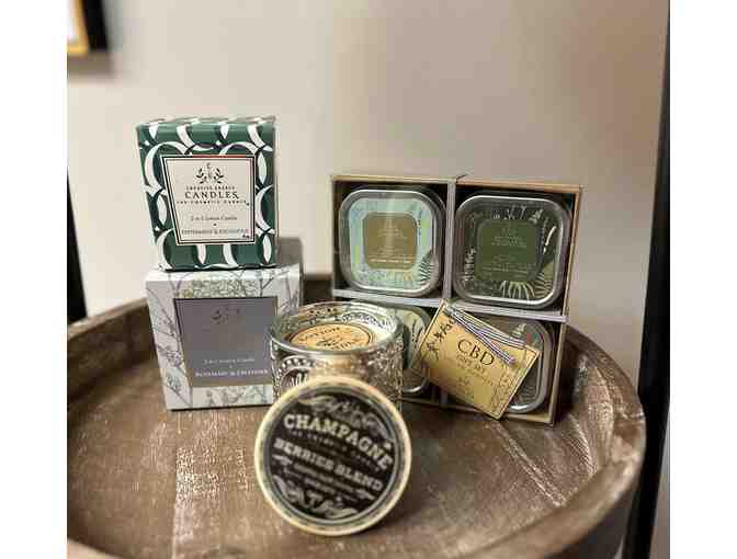 Spa and Self-Care Candle and Lotion Set