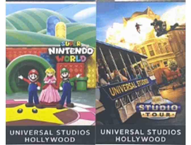 2 General Admission tickets to Universal Studios Hollywood