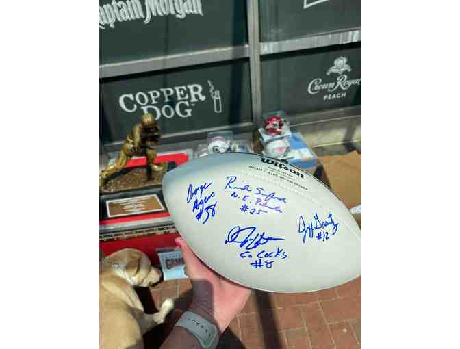 South Carolina Gamecock legends signed football!