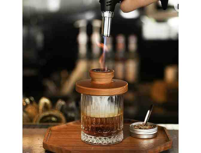 Cocktail Smoker Kit with Torch for Whiskey & Bourbon