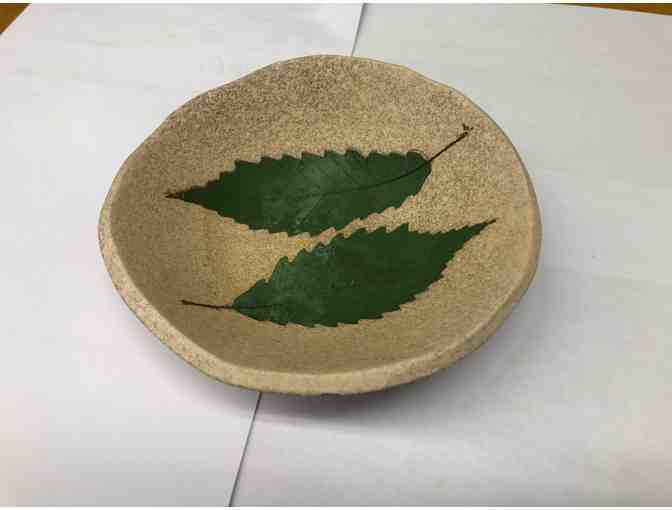 Ceramic Dish - Beech Leaves - Photo 1