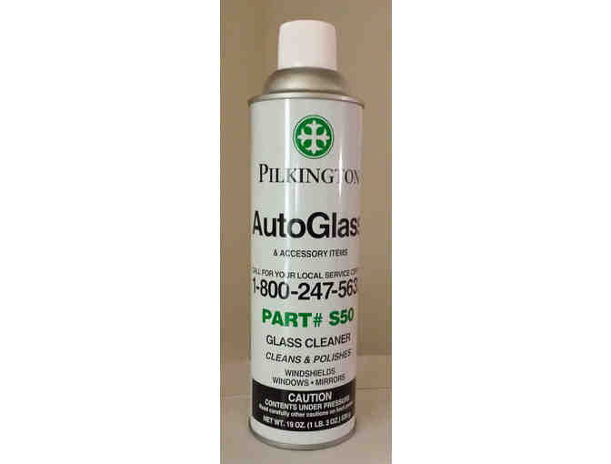Twelve (12) 19oz can of Pilkington Auto Glass Cleaner