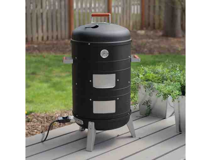 Meco Electric Grill and Combination Water Smoker