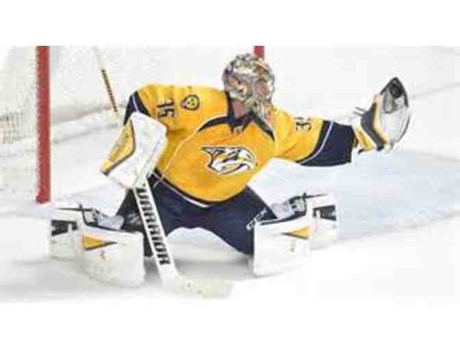 Pekka Rinne Autographed Hockey Puck