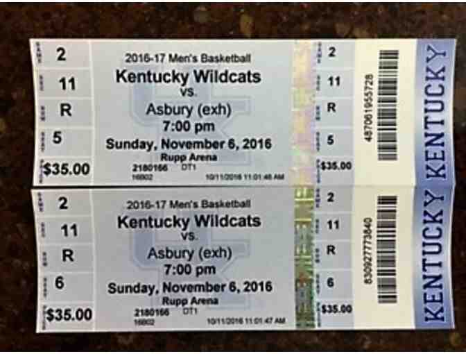 Two (2) UK Premium Lower Level  Basketball Tickets