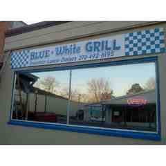 Blue & White Grill