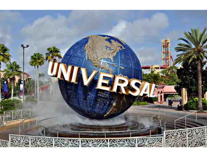 Four Passes to Universal Studios and Island of Adventure