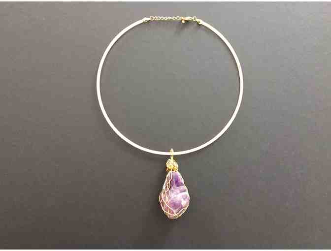 Semi Precious Stone Necklace by Nadine Floyd