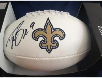 Drew Brees Signed Football