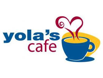 Yola's Cafe & Catering: $10 Gift Certificate