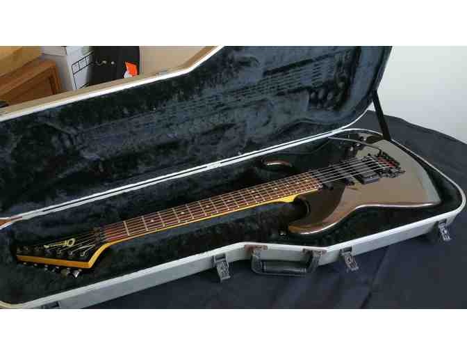 Black Cherry Charvel by Jackson Charvelle, Made in Japan, Model 4 1986