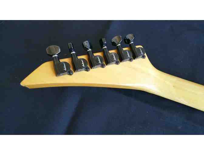 Black Cherry Charvel by Jackson Charvelle, Made in Japan, Model 4 1986