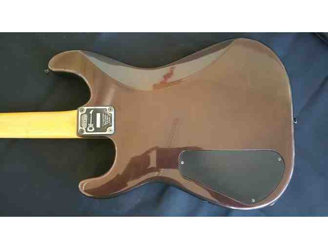 Black Cherry Charvel by Jackson Charvelle, Made in Japan, Model 4 1986