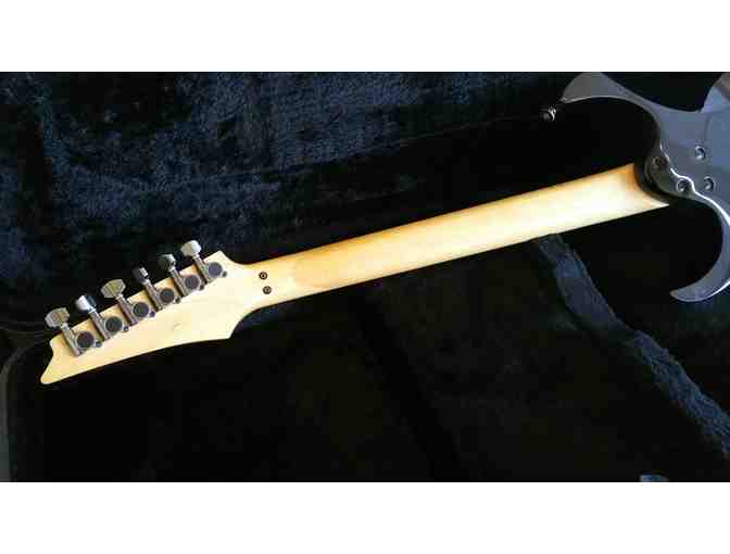 Gloss Black Finish Ibanez Guitar