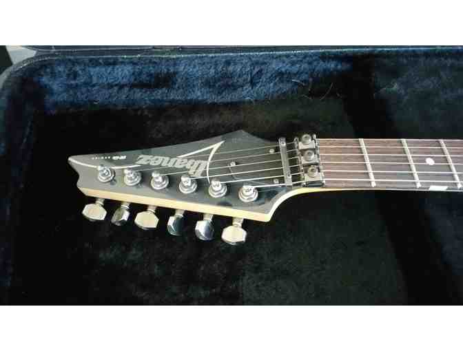 Gloss Black Finish Ibanez Guitar