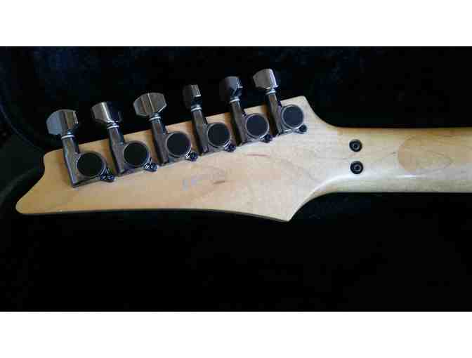 Gloss Black Finish Ibanez Guitar