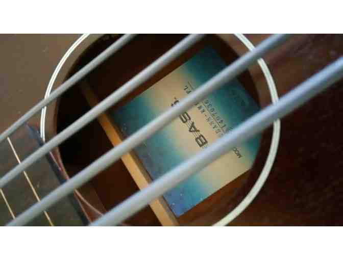 Kala KA-UBASS-RUMBL-FS Mahogany Rumbler U-Bass with Gig Bag