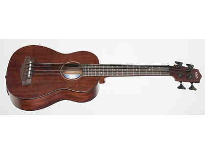 Kala KA-UBASS-RUMBL-FS Mahogany Rumbler U-Bass with Gig Bag