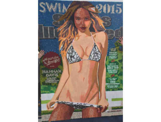2015 Sports Illustrated Swimsuit Cover in 64,000 Crayons - Art from Herb Williams