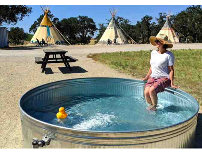 A Two Night Stay in a Glamping Teepee at Windwood Ranch in Beautiful Paso Robles