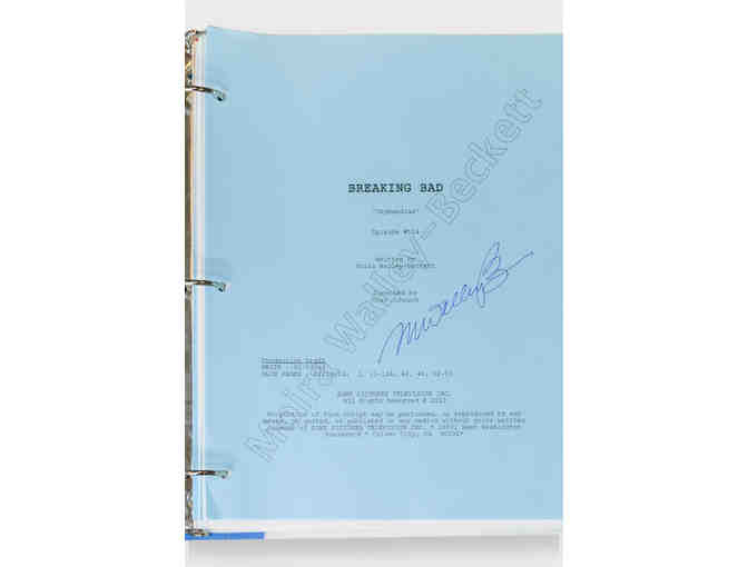 Signed Breaking Bad 'Ozymandias' Personal Script of Writer Moira Walley-Beckett