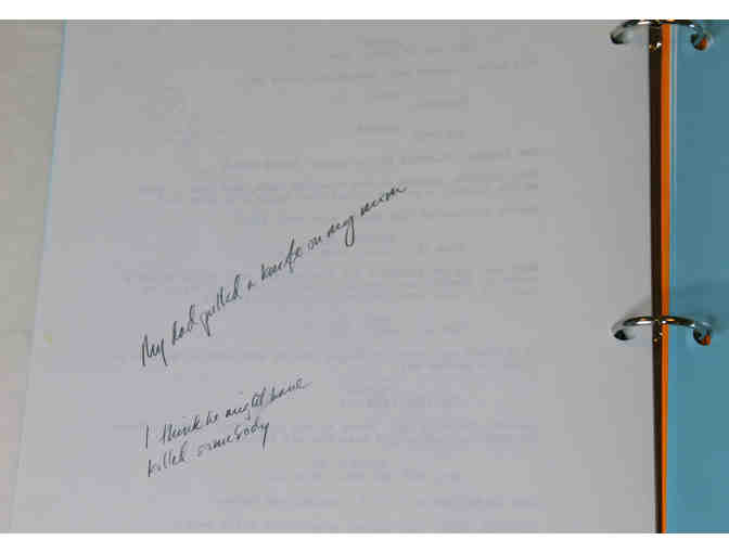 Signed Breaking Bad 'Ozymandias' Personal Script of Writer Moira Walley-Beckett