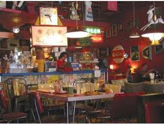 $25 Gift Certificate - The Friendly Toast- Cambridge, MA or Portsmouth, NH