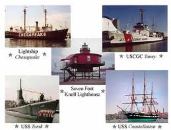 Historic Ships in Baltimore- 4 Tickets