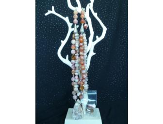 Agate Necklace & Earring Set